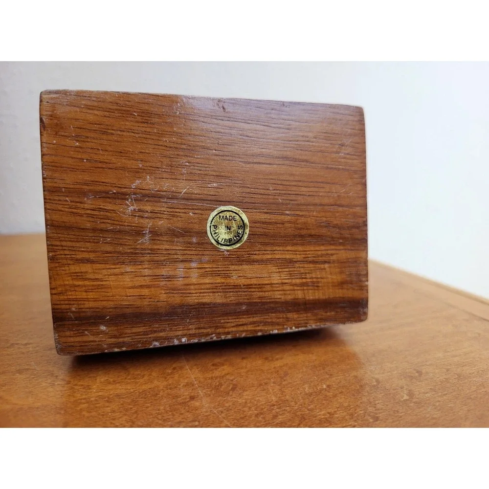 Vintage‎ Pineapple Shaped Cork Coasters w/ Holder Philippines MCM Beach Tiki